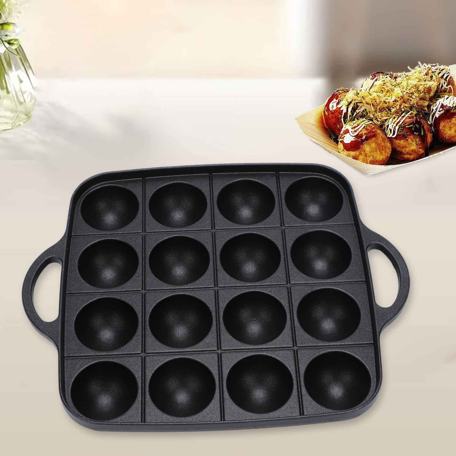 Takoyaki Grill Plate - Takoyaki Grill Pan 16 cavités facile