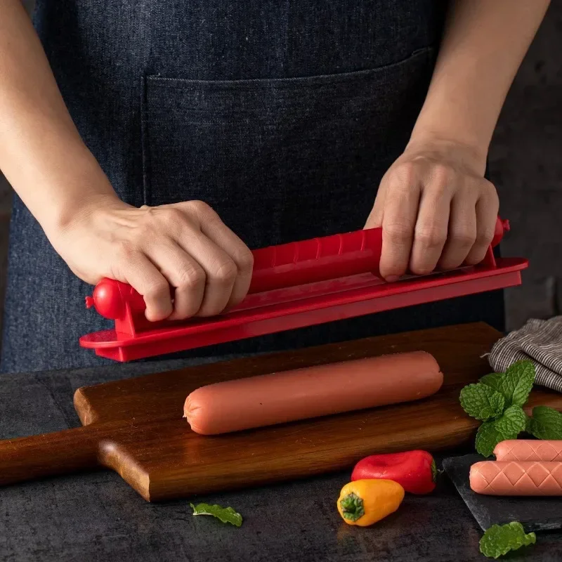 Hot Dog Press - Trancheuse pour Hot Dog croisé en