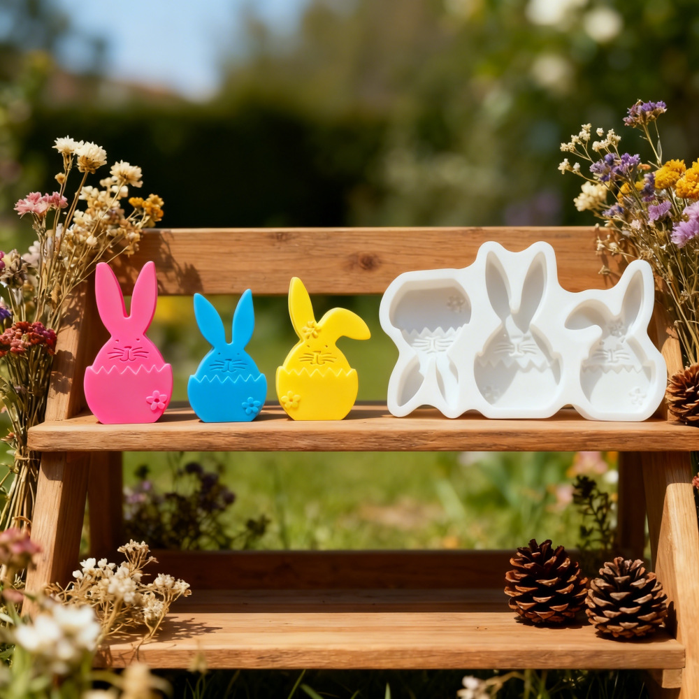 Bunny Cake Mold - Bricolage décoration de pâques résine lapin