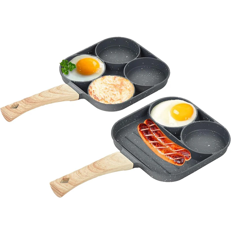 Poêle à crêpes et œufs 4 cavit - Egg Waffle Pan avis et prix