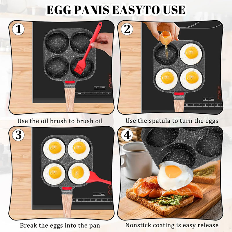Poêle à œufs approfondie avec  - Egg Waffle Pan avis et prix