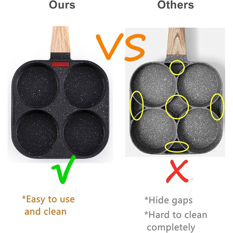 Poêle à œufs approfondie avec  - Egg Waffle Pan avis et prix